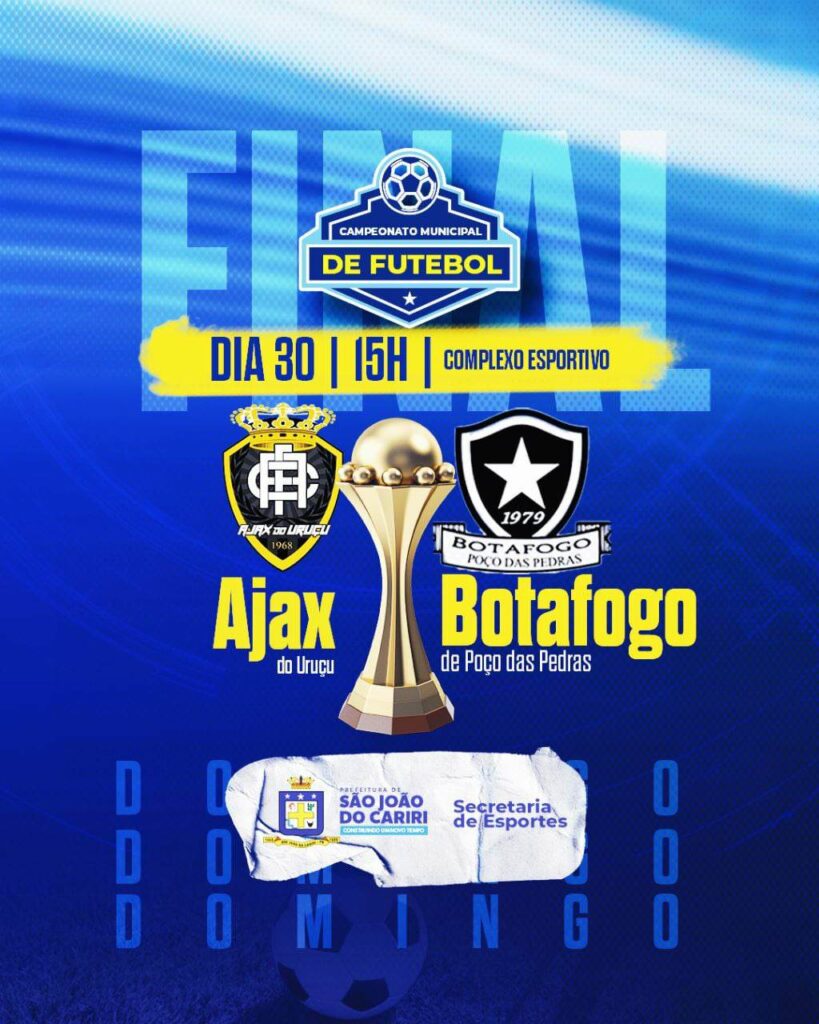 Jogos do Campeonato Municipal de Futebol são transmitidos ao vivo