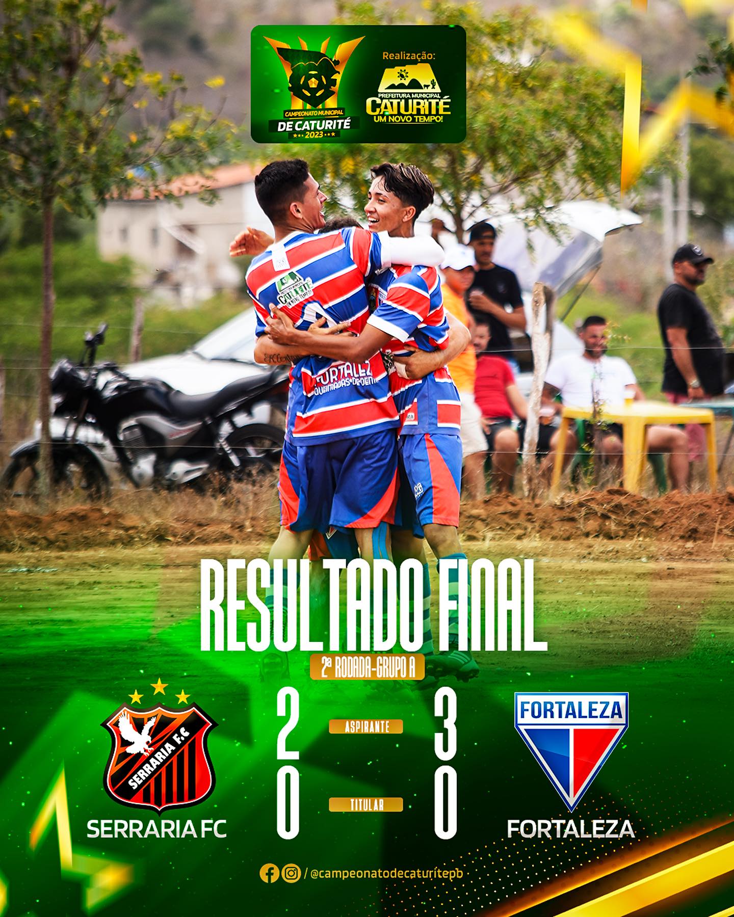 Gols marcam a 2ª rodada do Campeonato Municipal de Futebol Amador