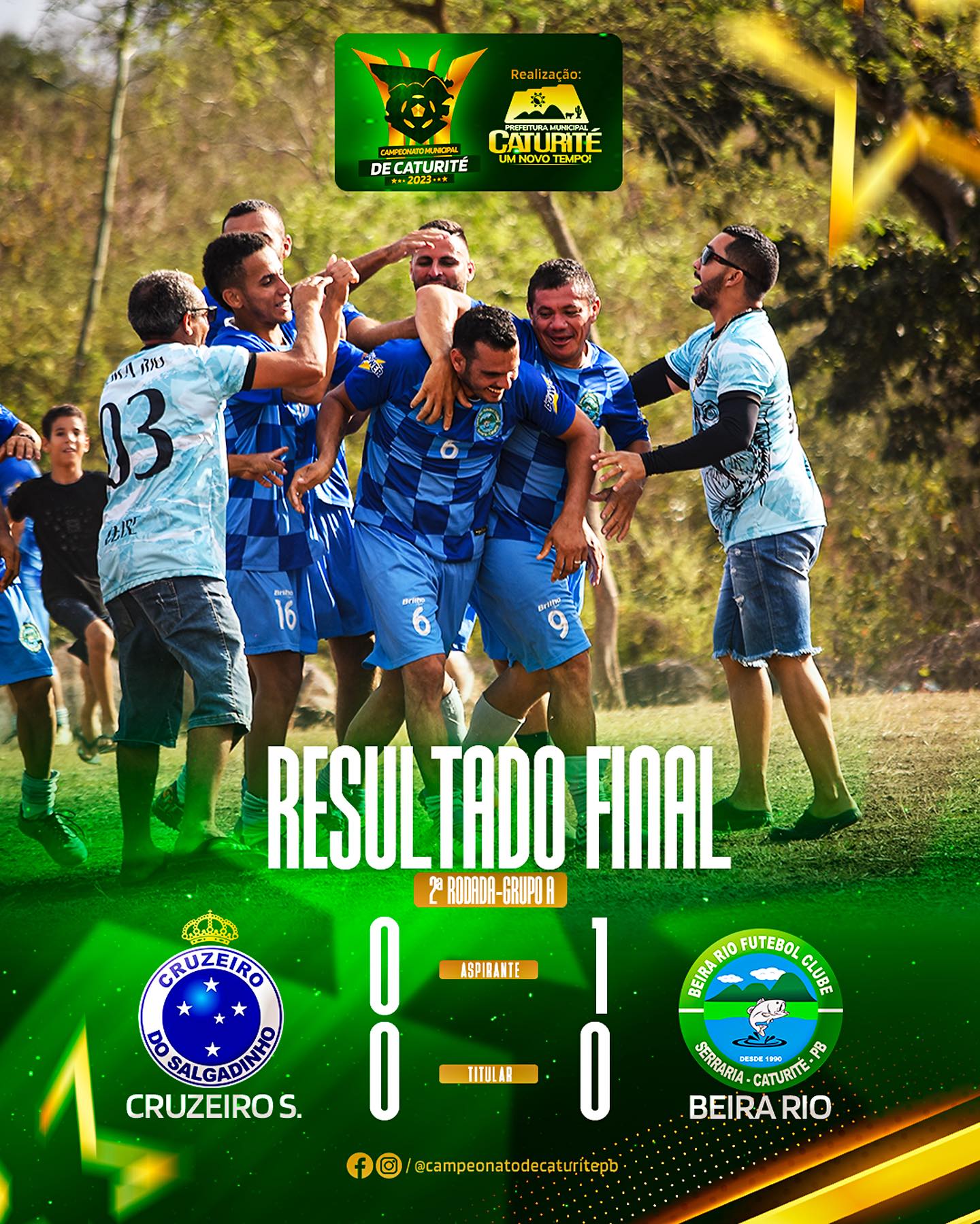 Placar Final, Oitavas de Final - Campeonato Amador 2023., By Prefeitura  de Capivari